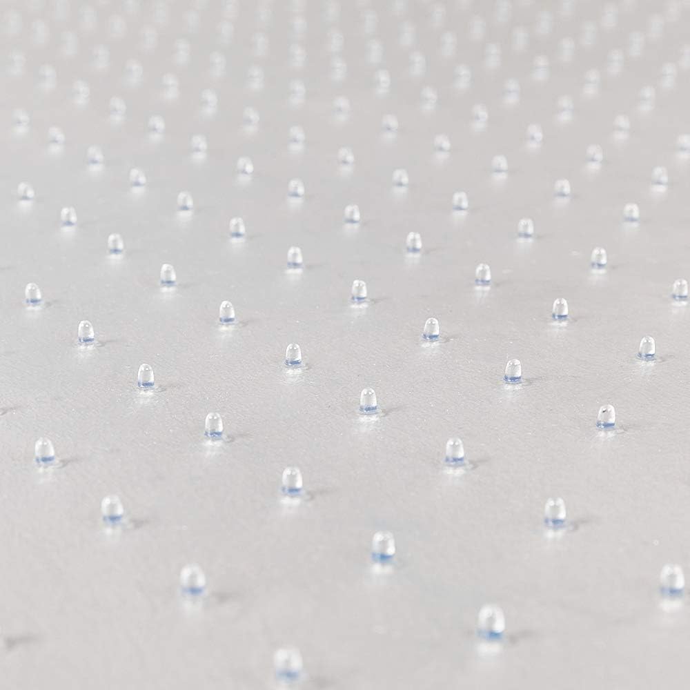 Clear Studded PVC Carpet Chair Mat Q706653