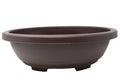 Oval Deep Brown Plastic Bonsai Training Pot V7541