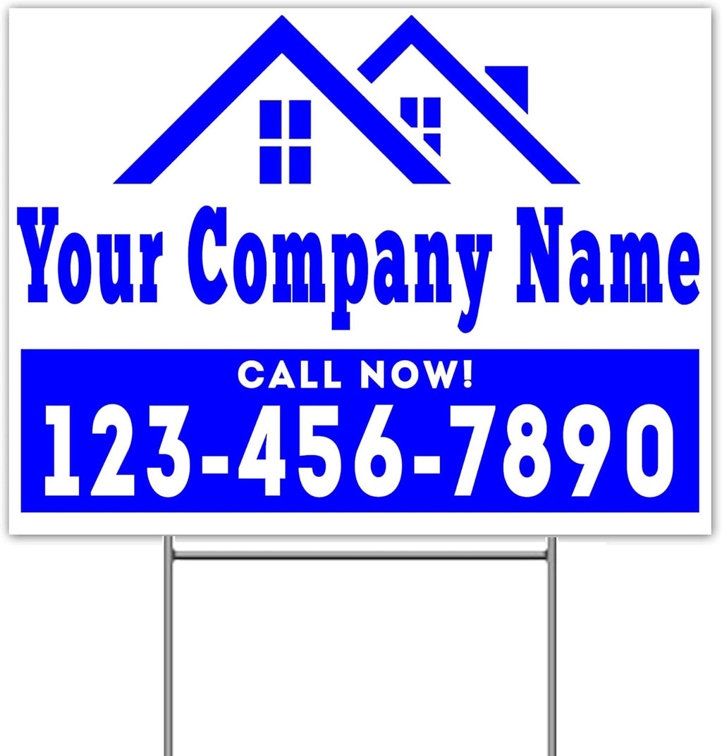 24x18 Double-Sided Waterproof Plastic Bandit Signs Q290981