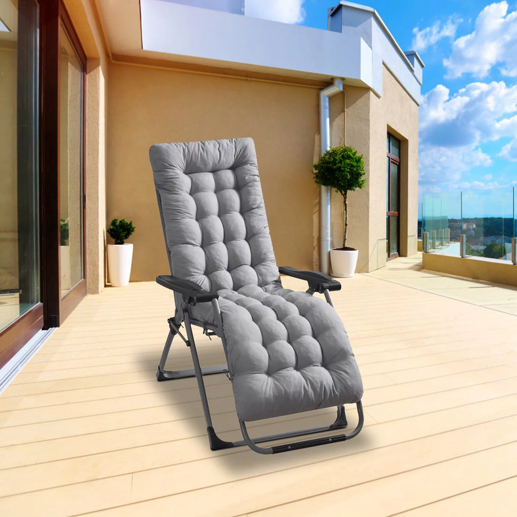 Grey Rocking Chair Cushion 67x22in N889628