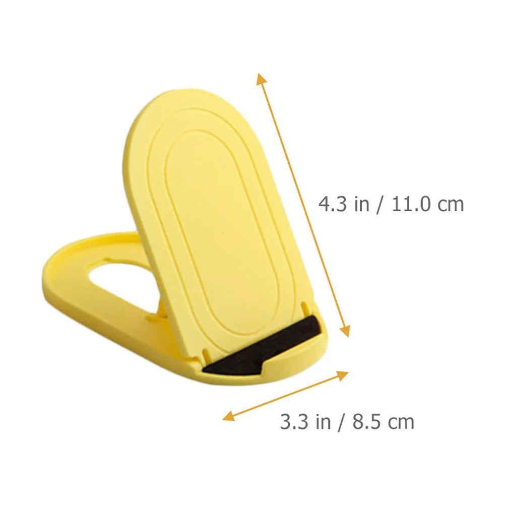 12 Pcs Foldable Plastic Desktop Phone Holder Y431
