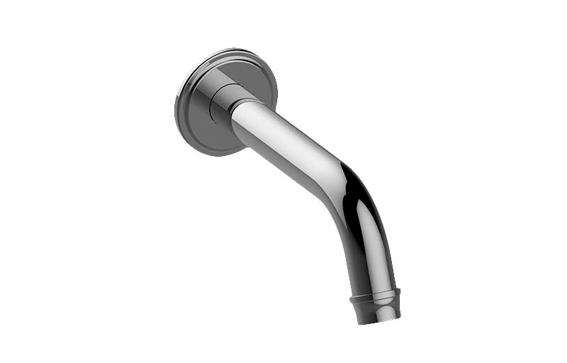 18K Gold Plated Wall Mount Tub Spout U5782