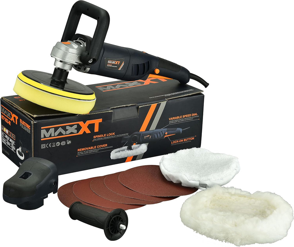 7 Inch Car Polishing Machine with Woolen Fleece Hood N73733
