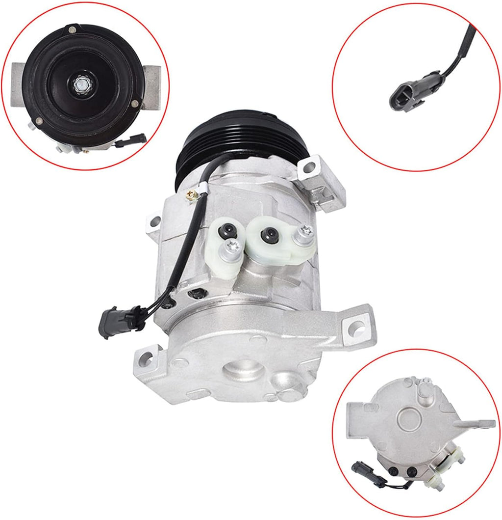 A/C Compressor Replacement for 2002-2007 Chevy Silverado Suburban Express Cadillac Escalade GMC Yukon Sierra L11915