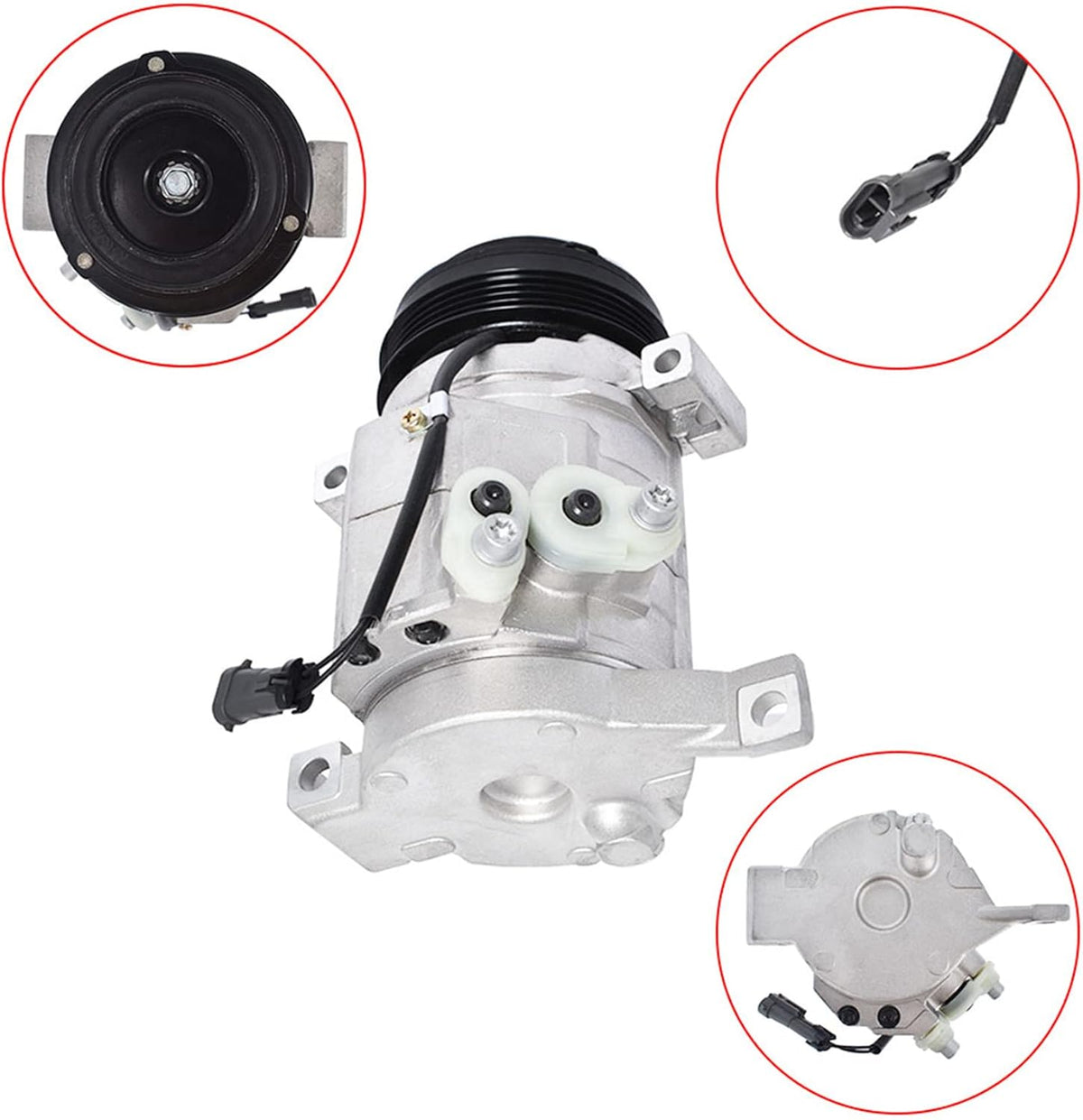 A/C Compressor Replacement for 2002-2007 Chevy Silverado Suburban Express Cadillac Escalade GMC Yukon Sierra L11915