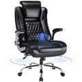 Ergonomic Office Chair with Flip-up Armrests, Black N243