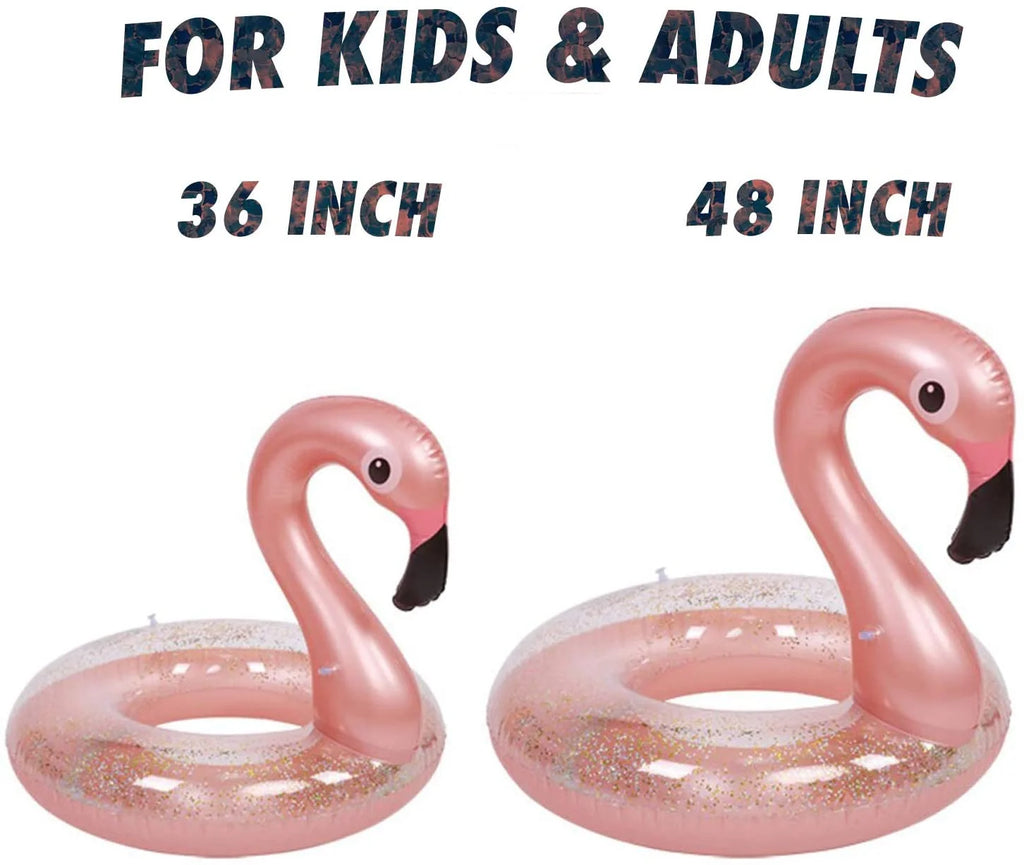 Lilac Inflatable Flamingo Pool Swimming Toy, 48 Inch T94956