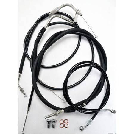 12 inch-14 inch Bar Height Black Cable/Line Kit Y2645