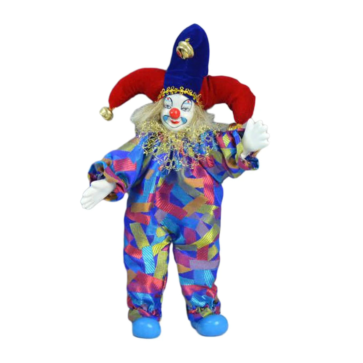 Porcelain Doll Standing Clown Doll Q60445