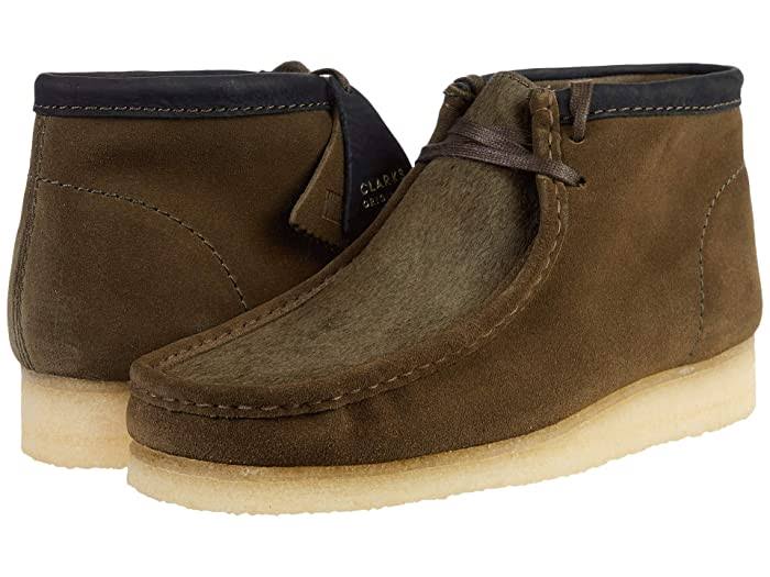 Navy Men&s Wallabee Shoes J9789