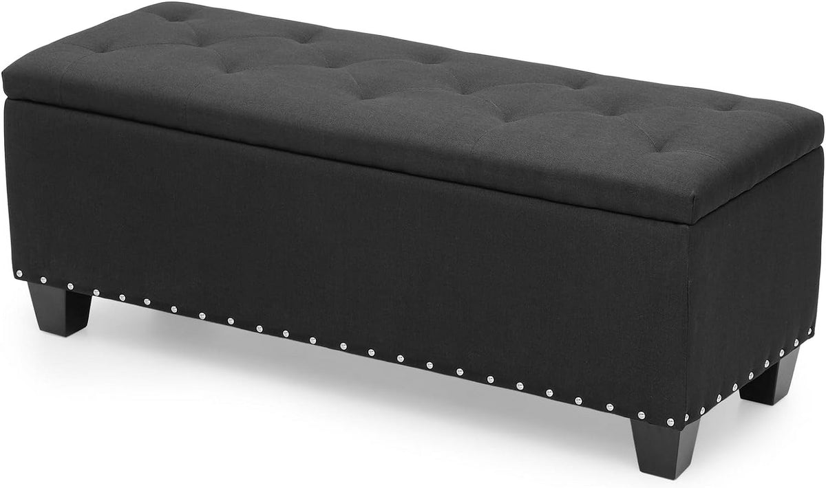 Linen Blue Small Children Sofa Bench J188
