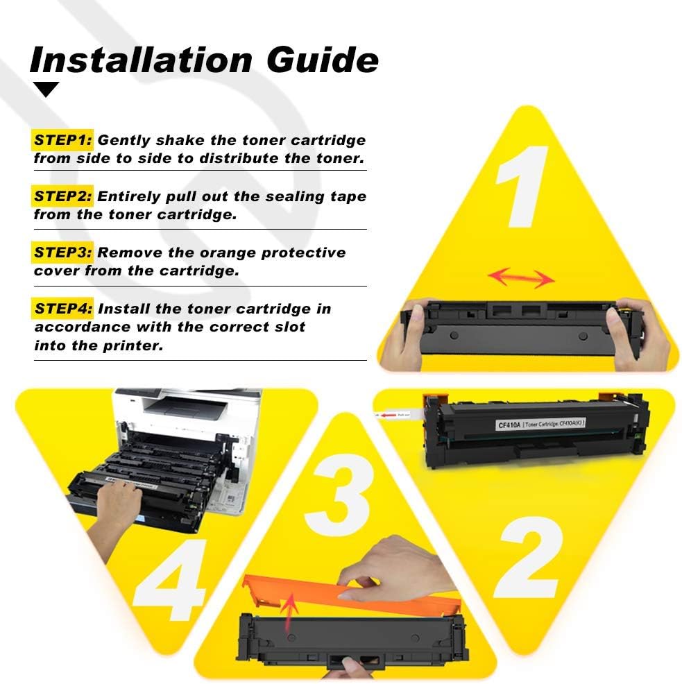 4PK 410A Toner Cartridge Set N95020