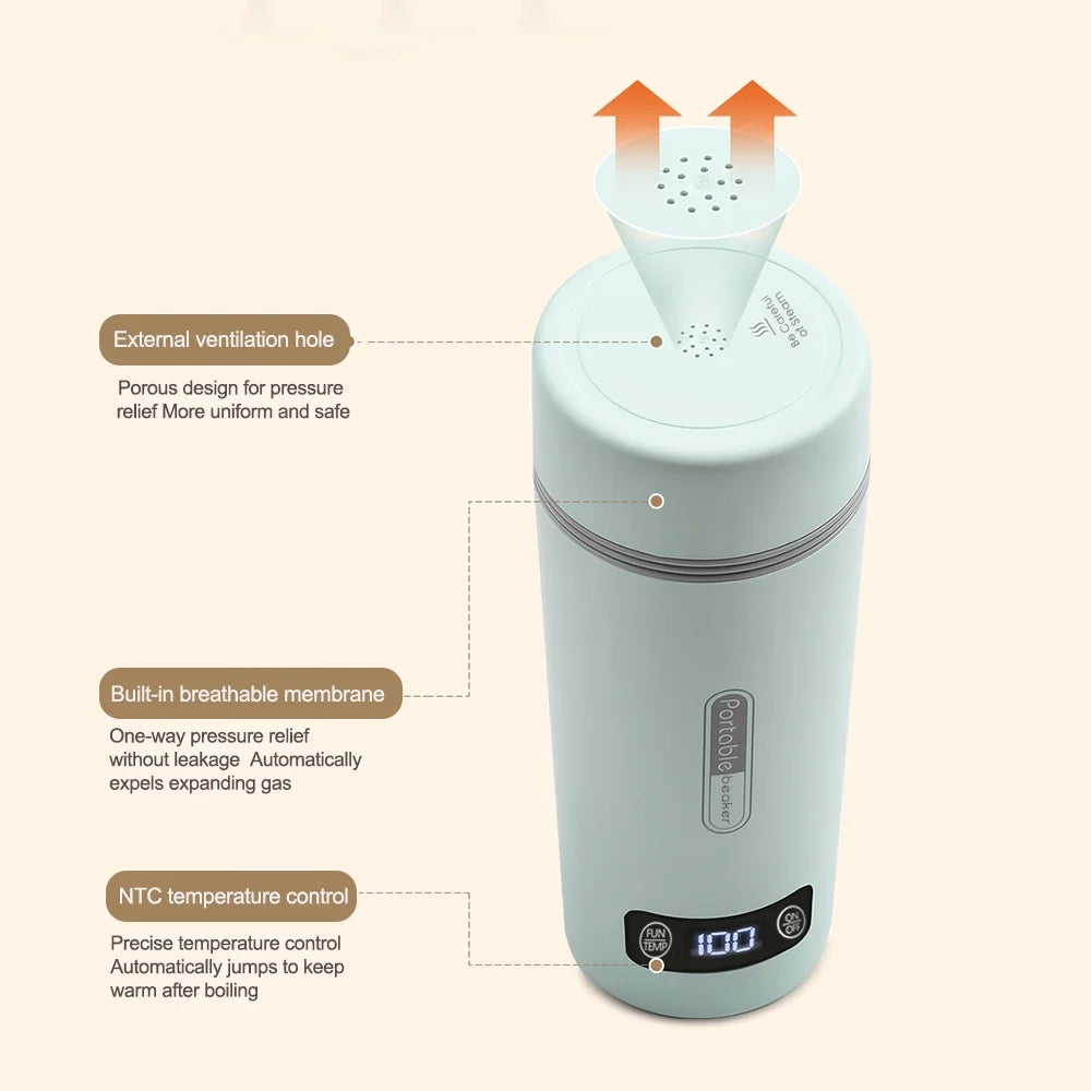 350ml Stainless Steel Portable Electric Kettle A3933
