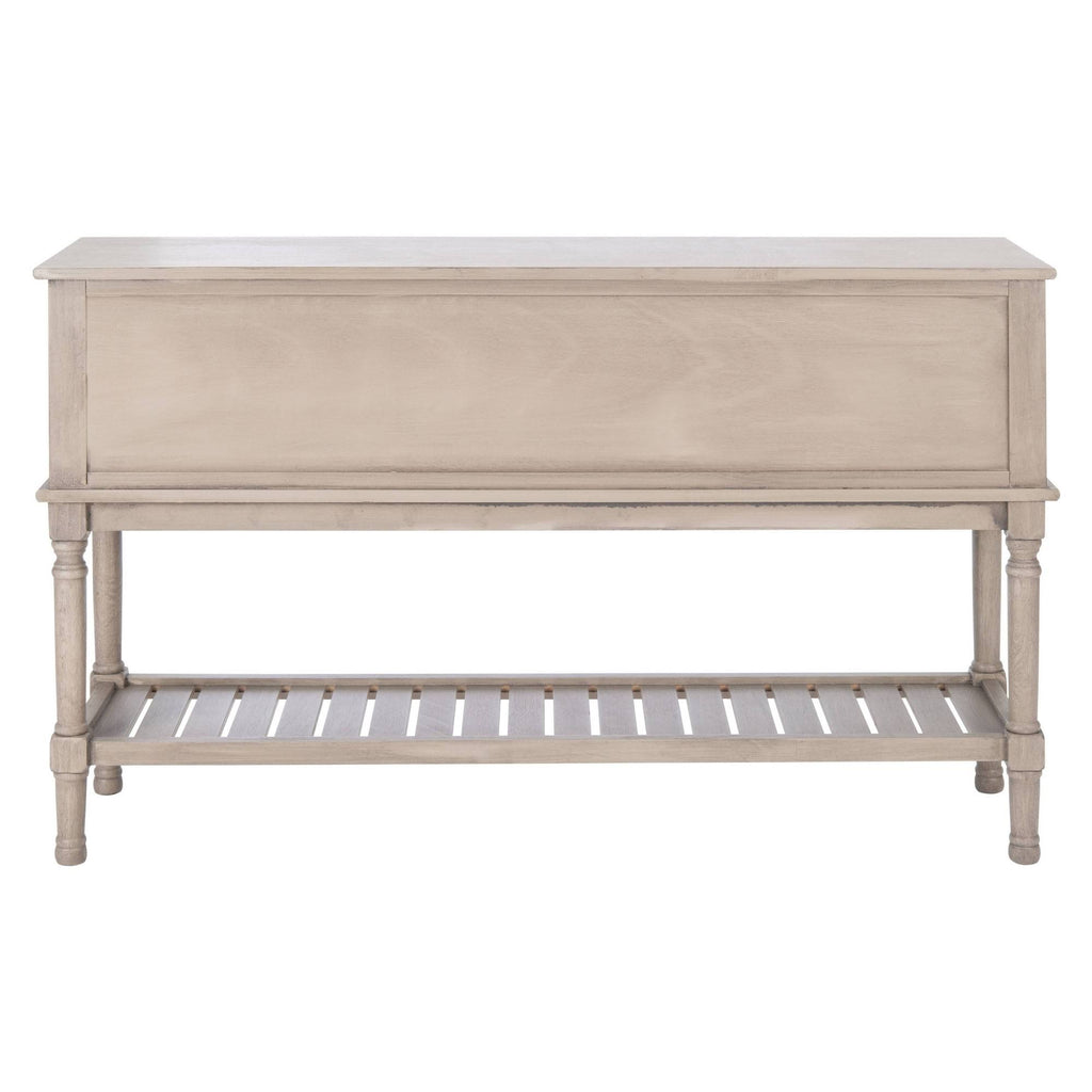 2 Drawer 2 Door Greige Console Table J2672