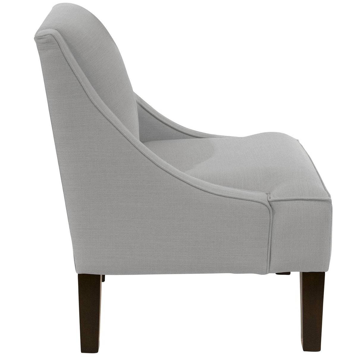 Navy Linen Accent Chair M650063