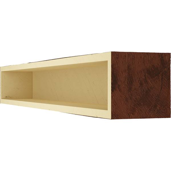 Natural Pecan Faux Wood Fireplace Mantel K4622