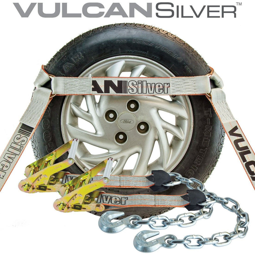 Car Tie Down Chain Anchors Side Rail 4 Pack 3300 Lbs SWL N7767