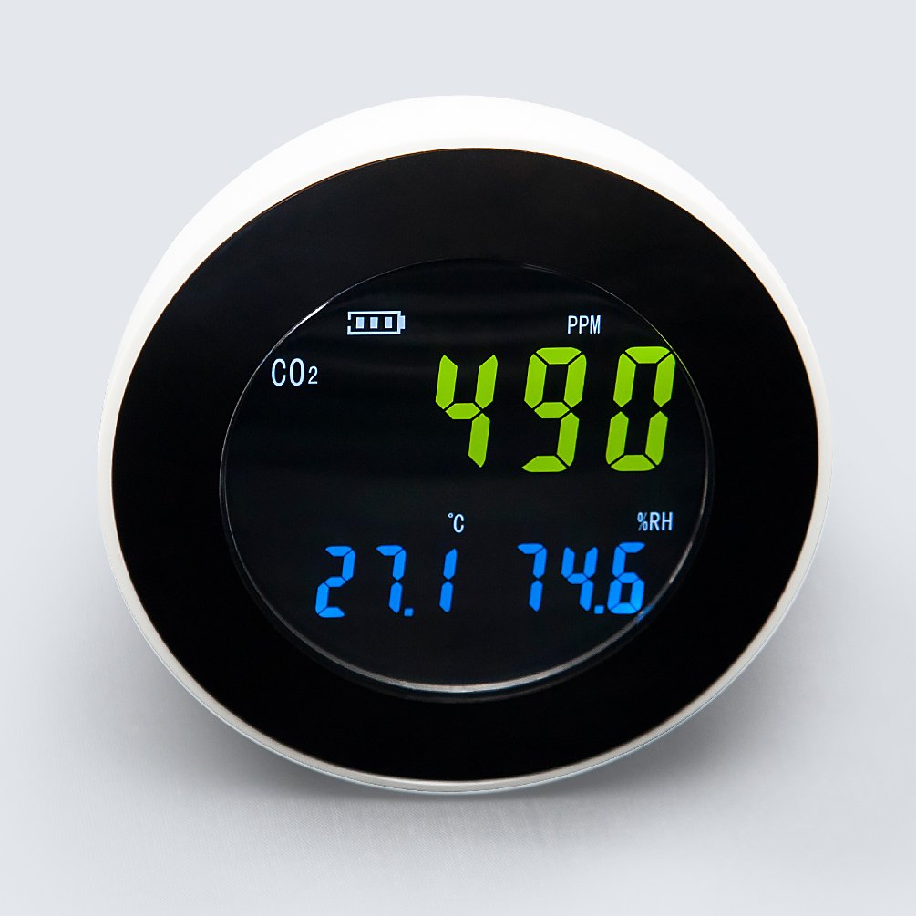 Carbon Dioxide Detector CO2 Monitor Air Quality Meter 0～9999PPM I71938