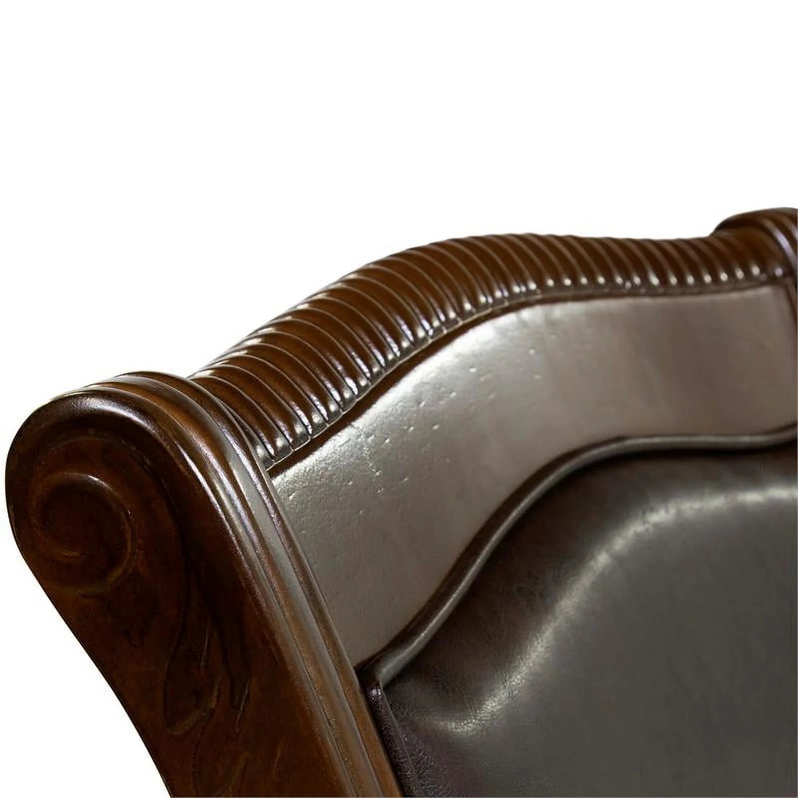 Brown Cherry Wood Side Chair (Set of 2) G405576
