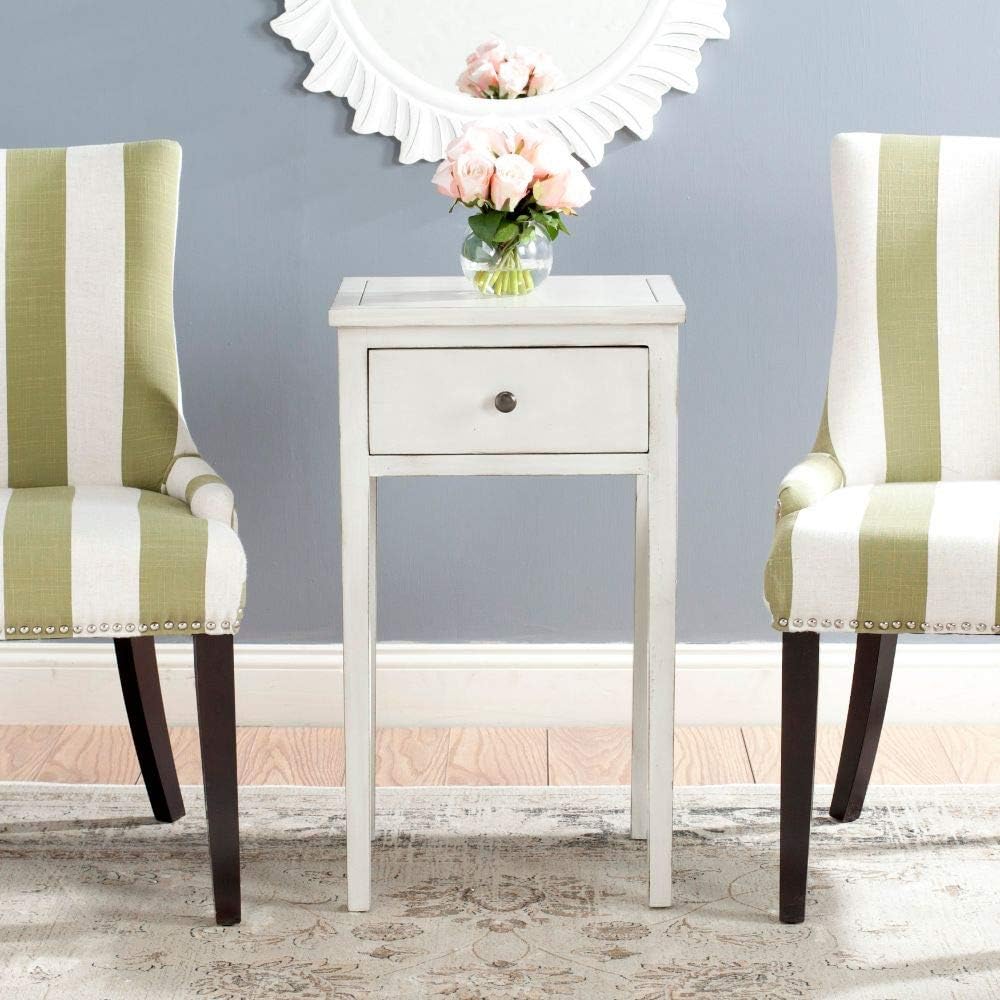 French Grey End Table T7703