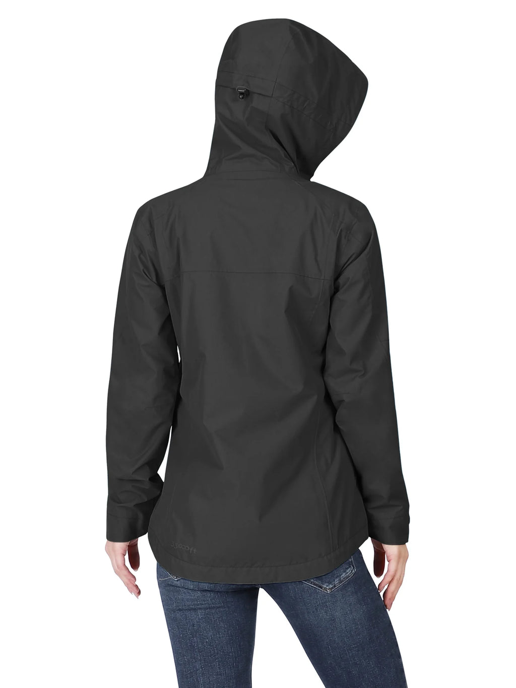 Lightweight Packable Waterproof Rain Jacket with Hood C21959