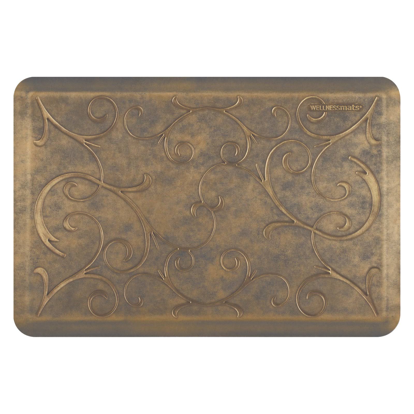 Antique Gold Anti-Fatigue Mat W6323