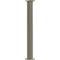 10x22 x 8 Non-Tapered Fluted Aluminum Column with Capital H255