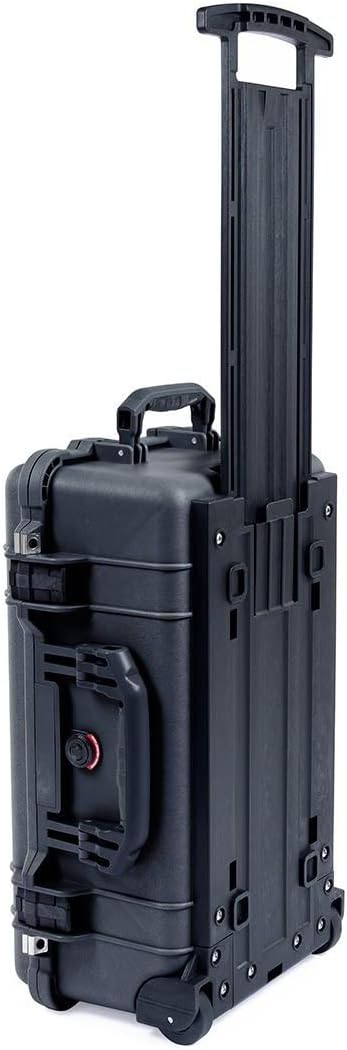Black Pelican 1510 Case with Grey Dividers & mesh lid Organizer F870