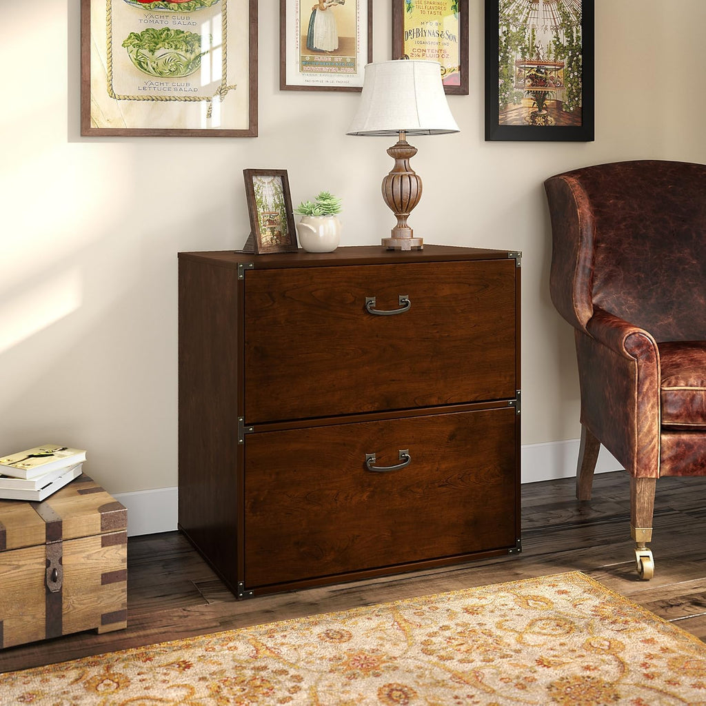 Coastal Cherry Lateral File Cabinet Z366582