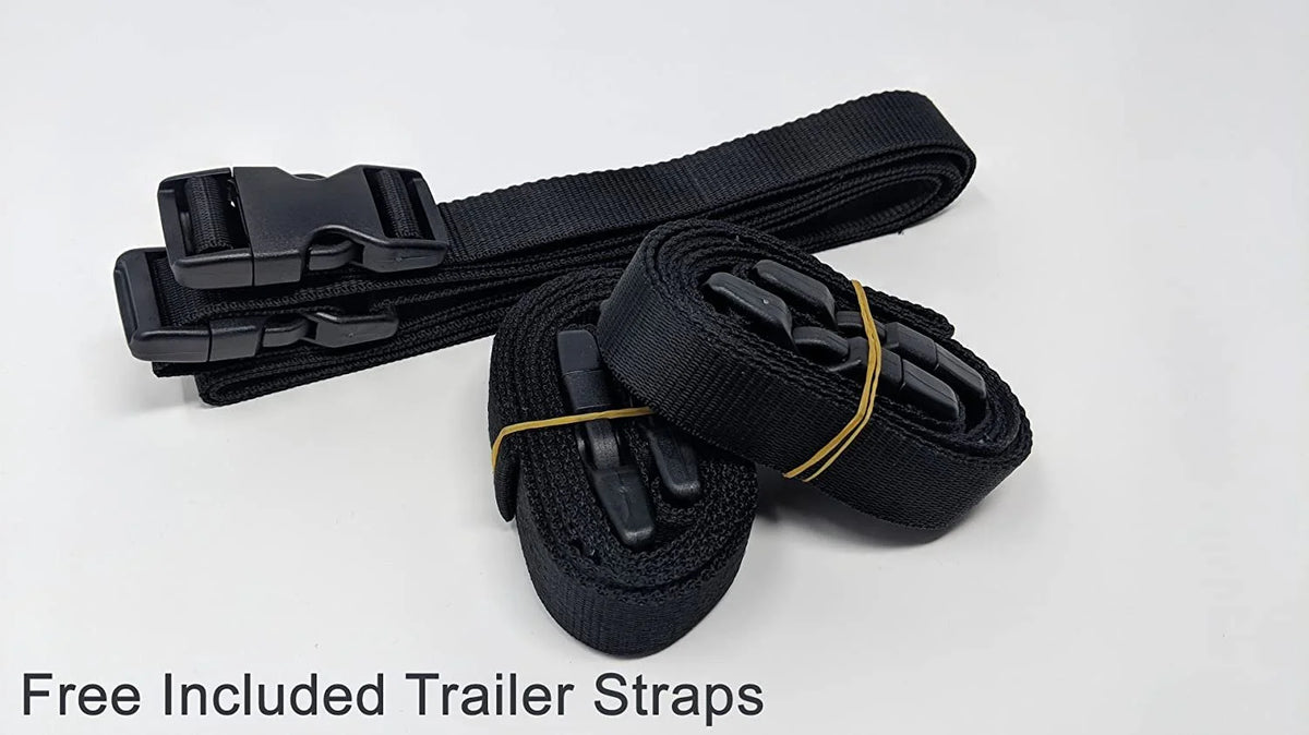 Yellow/Black Jet Ski Covers with Trailer Straps and Storage Bag P91567