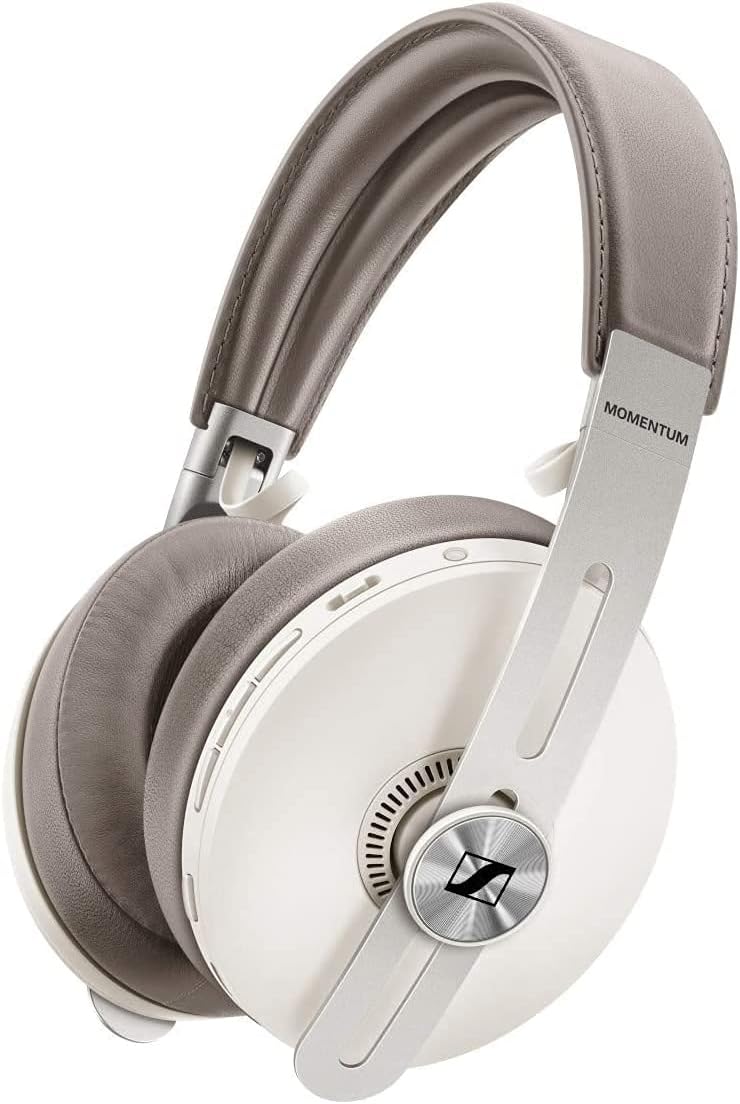 Black White Wireless Noise Cancelling Headphones (Renewed) P80339