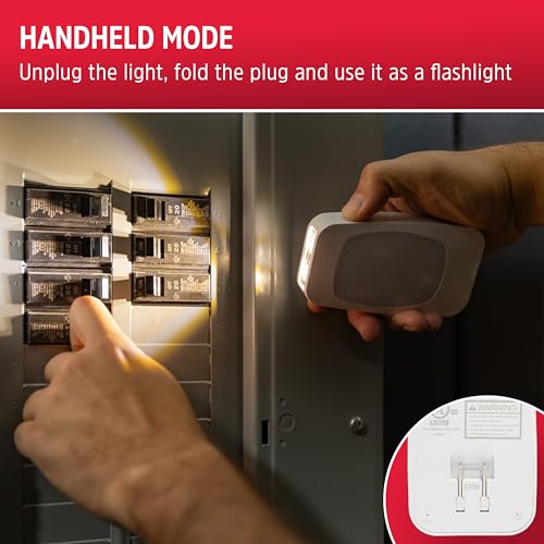 2 Pack LED Night Light with Foldable Plug C642954