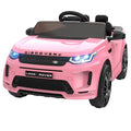 White Single Seat Ride On Car with Parent Remote Control O372