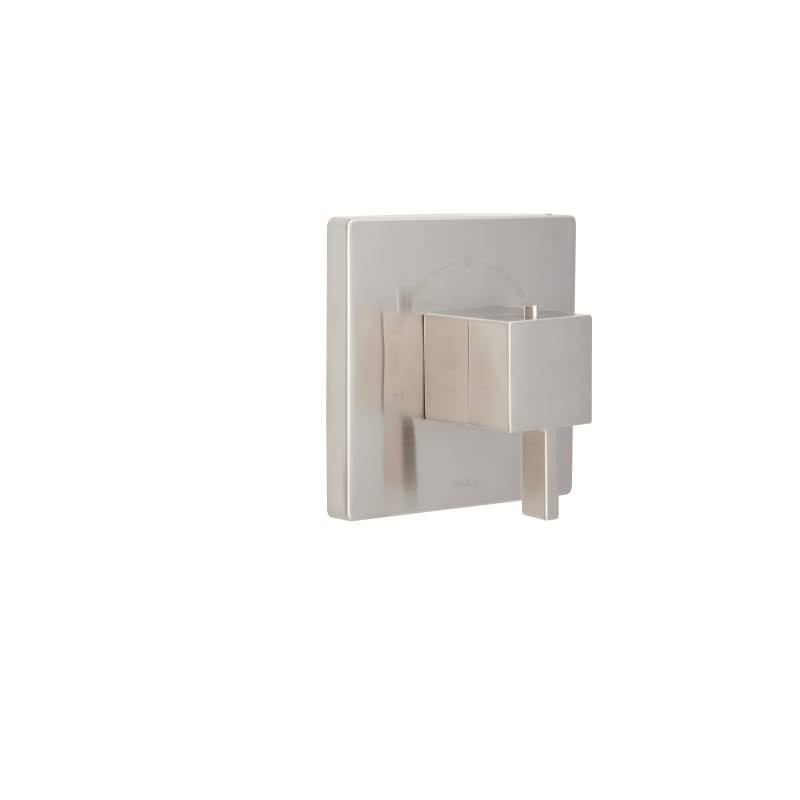 Brushed Nickel Single Handle Thermostatic Valve Trim C1448