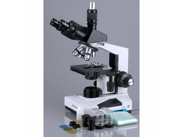 40X-1600X Trinocular Microscope with 8MP Camera Z370875