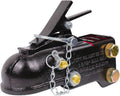 Heavy Duty Cast Adjustable Trailer Coupler 2-5/16 in, 15000LBS Capacity, Pack of 2 A81832
