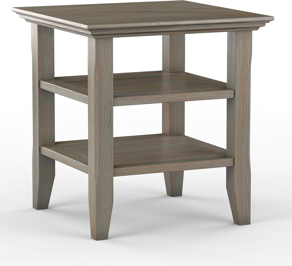 Distressed Grey End Table H54382