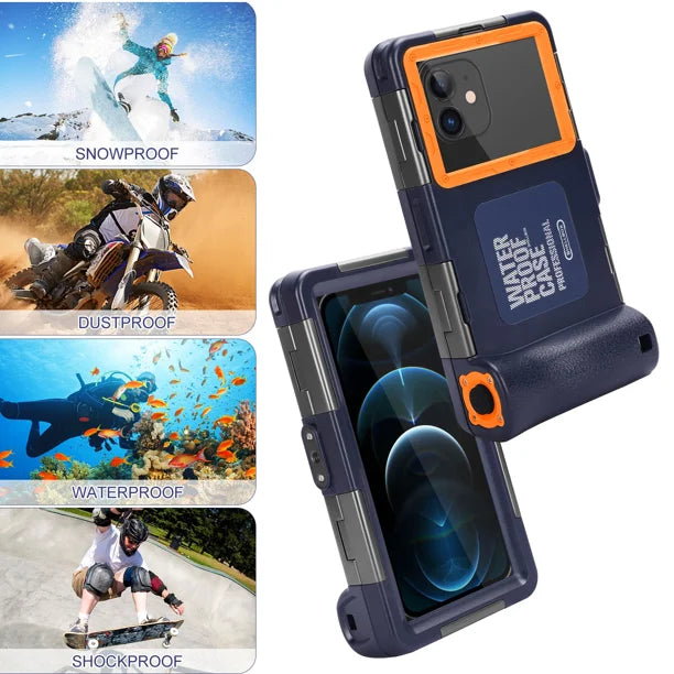Waterproof Protective Case for Phones Up to 6.9 Inch F131