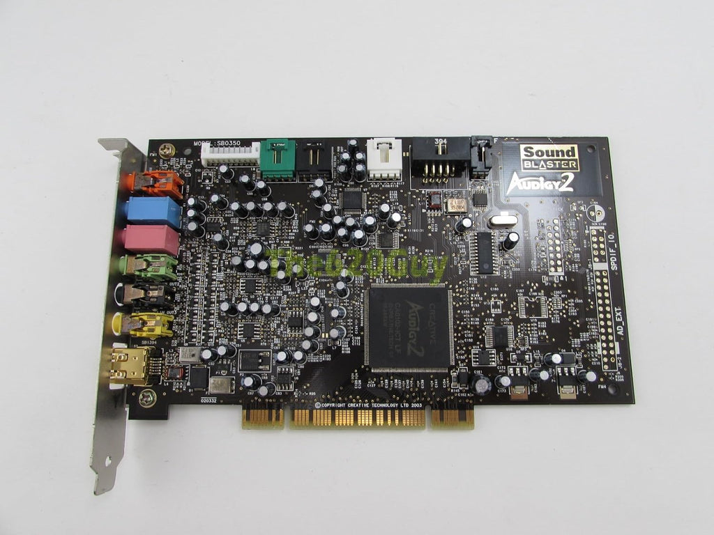 Sound Blaster Audigy 2 7.1 Channels 24-Bit PCI Sound Card V91968