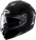 Black Solid Helmet, Size XL C59636