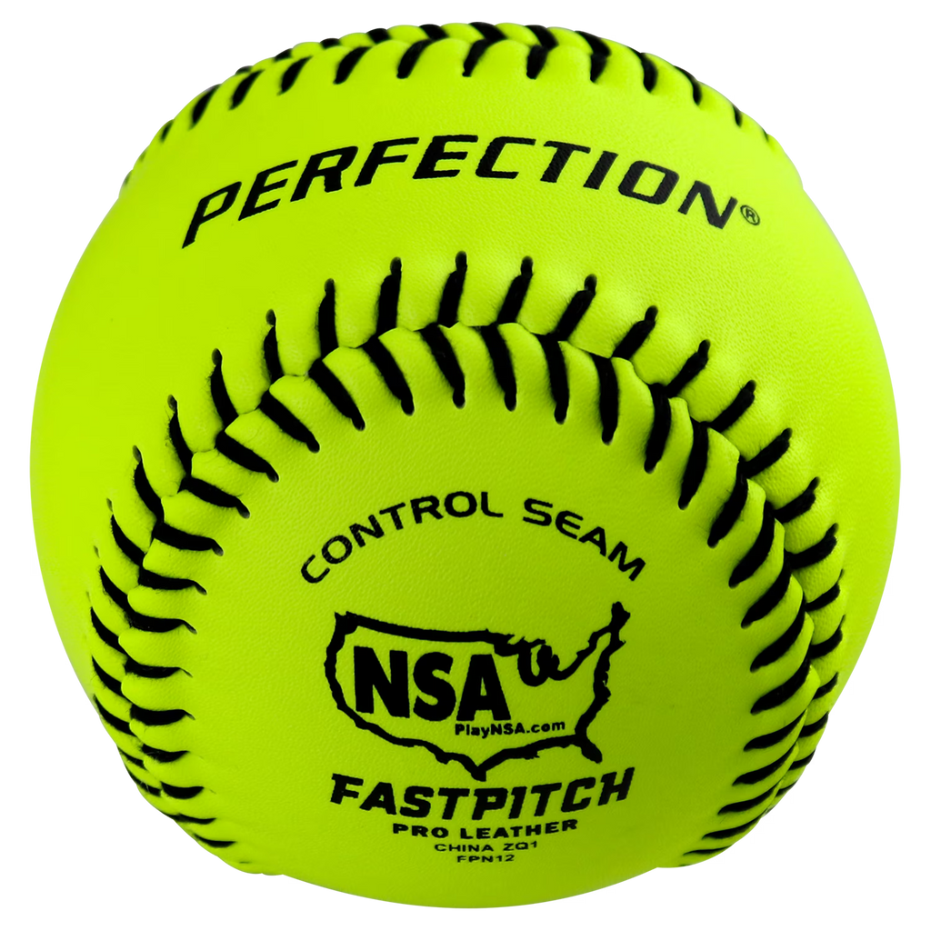12" Leather Fastpitch Softballs (One Dozen) D394686