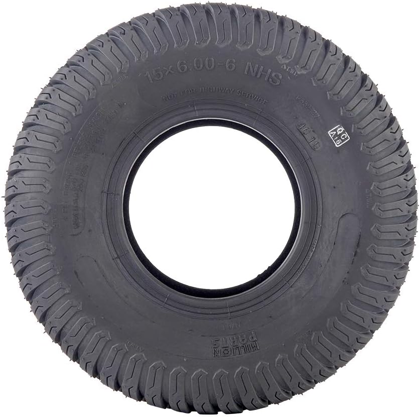 Pair 15X6-6 4 Ply Tubeless Turf Tires O513