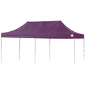 Purple 10 ft. W x 20 ft. D Straight Leg Pop-Up Canopy L400