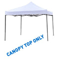 White Square Replacement Canopy Gazebo Top Y460