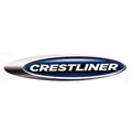 11 x 2 3/8 Inch Blue White Gray Boat Emblem Decal Y989028