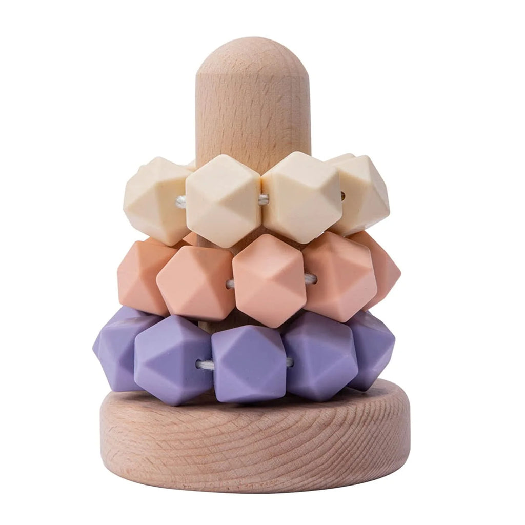Silicone Stacking Ring Stacker Toddler Teething Toy X733060