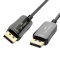 8K 4K DisplayPort Cable DP 1.4 HBR3 32.4Gbps Optical Fiber Slim and Flexible DP to DP Cable (15m 50ft) Y5606