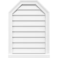 Octagonal Top Surface Mount PVC Gable Vent Z241