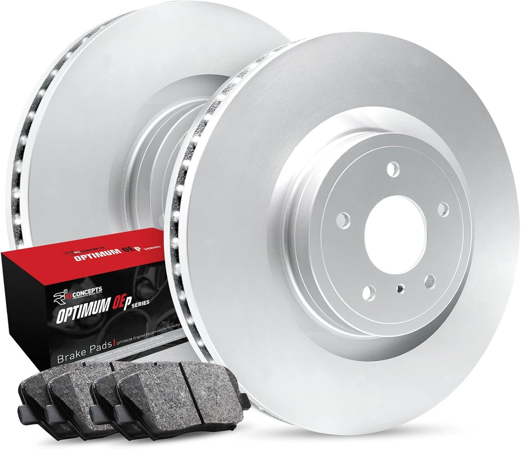 Rear Carbon Brake Rotors with Optimum OEp Pads A514647