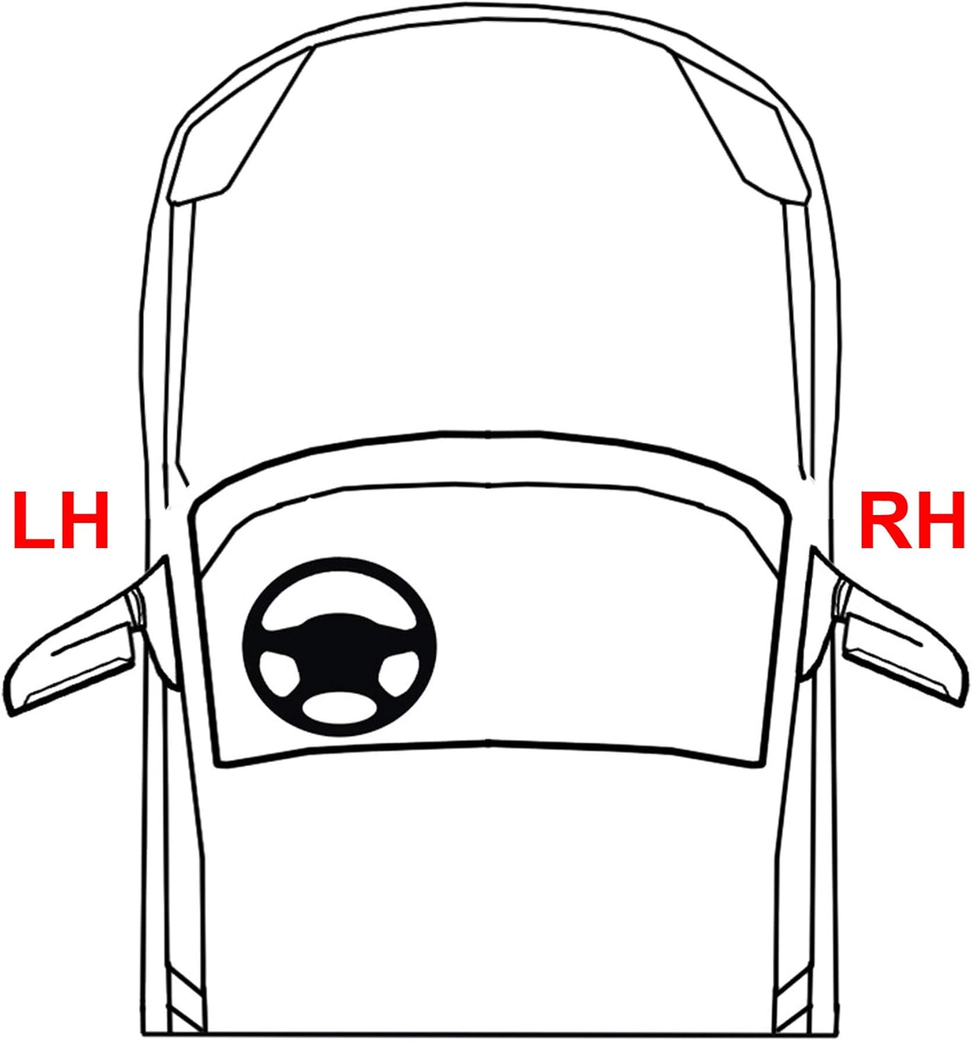 Tail Light Assembly Pack of 2 V31711